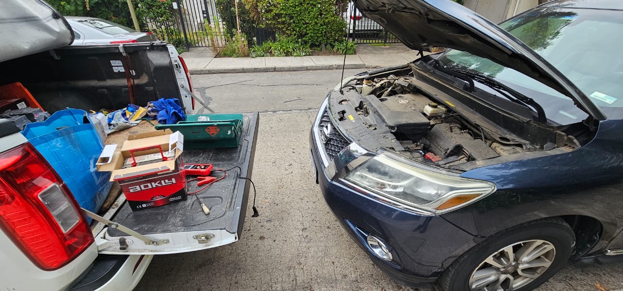 Trabajo realizado - Instalación de batería